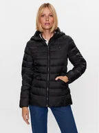 Kurtki damskie - Tommy Hilfiger Kurtka przejściowa WW0WW39581 Czarny Regular Fit - miniaturka - grafika 1
