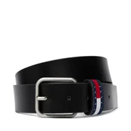 Paski - Pasek Tommy Jeans Tjm Ryan 3.5 AM0AM13688 Czarny - miniaturka - grafika 1