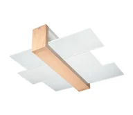 Lampy sufitowe - Brilagi - LED Plafon HERA 2xE27/7,5W/230V drewno - miniaturka - grafika 1