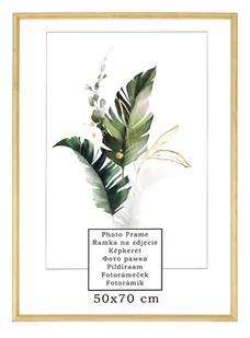 Drewniana ramka na zdjęcia z serii "Natura" 50x70 cm - Ramki na zdjęcia - miniaturka - grafika 1