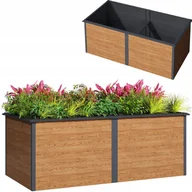 Szklarnie ogrodowe - GRZĄDKA skrzynia rabata OGRODOWA podwyższona WARZYWNIAK podniesiona DONICA - miniaturka - grafika 1