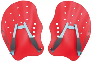 Speedo Tech Łapki treningowe, lava red/chill blue/grey L 2021 Akcesoria pływackie i treningowe 68-73312D699-L - Pływanie - miniaturka - grafika 1