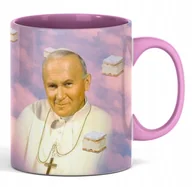 Kubki - KUBEK Z PAPIEŻEM PAPIEŻ JAN PAWEŁ DRUGI 2 JP2 PREZENT ŚMIESZNY NADRUK 2137 - miniaturka - grafika 1