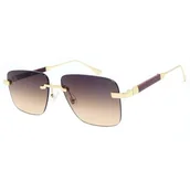 Okulary przeciwsłoneczne - Damskie okulary przeciwsłoneczne wąskie - miniaturka - grafika 1