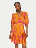 Sukienki - Morgan Sukienka letnia 241-RALBA.F Pomarańczowy Regular Fit - miniaturka - grafika 1