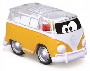 Bburago junior 85109 VW Samba z piłeczkami żółty - Samochody i pojazdy dla dzieci - miniaturka - grafika 1