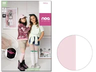 Rajstopy - Dziewczęce rajstopy jak podkolanówki w kropki Bianco Rose 104-110 - miniaturka - grafika 1