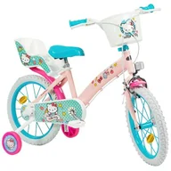 Rowery - Toimsa Hello Kitty 16 cali Pomarańczowo-niebieski - miniaturka - grafika 1