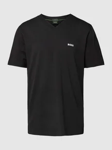T-shirt z dekoltem w serek - Koszulki męskie - miniaturka - grafika 1