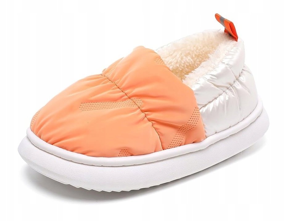 KAPCIE DZIECIĘCE ZIMOWE 24/25 miękkie ciepłe wsuwane lekkie domowe bambosze