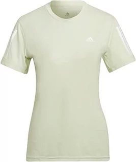 Koszulki i topy damskie - adidas Koszulka damska Own The Run, Prawie limonka, S - grafika 1