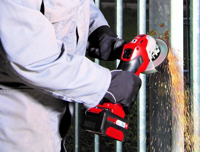 Einhell Angle TE-AG 18 Li Solo red 4431110