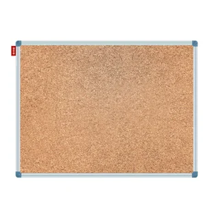 Tablica korkowa w ramie aluminiowej 100x80cm - Tablice i flipcharty - miniaturka - grafika 1