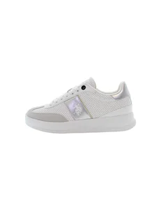 U.S. Polo Assn. Sneakersy w kolorze srebrno-kremowym - Trampki damskie - miniaturka - grafika 1