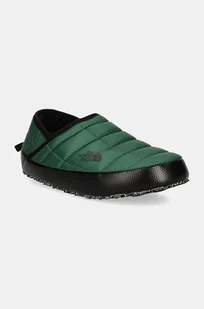 The North Face kapcie Thermoball Traction Mule V kolor zielony NF0A3V1HS9W1 - Kapcie damskie - miniaturka - grafika 1