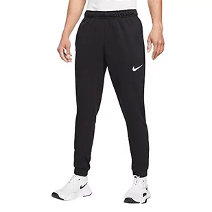 Nike Spodnie męskie Df Taper Fl czarny/biały XL CZ6379-010 - Spodnie męskie - miniaturka - grafika 1