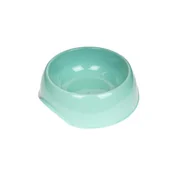 Miski dla psów - Miska plastikowa błyszcząca dla psa Turkusowa 0,2l - miniaturka - grafika 1