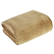 Narzuty - Euro Firany Narzuta Euro Welurowa wz. Sofia Miód 1221881 - miniaturka - grafika 1