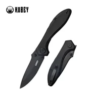 Noże - Nóż składany Kubey Ruckus Black G10, Dark Stonewashed AUS-10 by Sherif Manganas (KU314O) - miniaturka - grafika 1