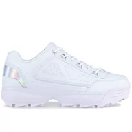 Buty sportowe damskie - Buty Kappa Rave GC 242681GC-1010 - białe - miniaturka - grafika 1