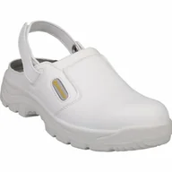 Obuwie robocze - Delta Plus Chodaki z nieprzemakalną cholewką z mikrofibry podeszwa z dwuwarstwowego PU kolor biały rozmiar 46 PIED MAUB3SBBC46 MAUB3SBBC46 - miniaturka - grafika 1