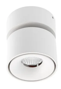 GTV OPR.natynkowa regulowana w połowie LED okrągła 8W b.neutralna 4000K BIANCO BIAŁY (75 wys.84mm) IP20 - Lampy pozostałe - miniaturka - grafika 1