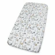Prześcieradła dla dzieci - PRZEŚCIERADŁO 90x200 cm Z GUMKĄ DO ŁÓŻKA BAWEŁNA Kerstin - miniaturka - grafika 1
