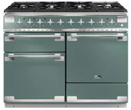 Kuchenki gazowo-elektryczne - Falcon Elise 110 Zielony mineral szczotkowany nikiel - miniaturka - grafika 1