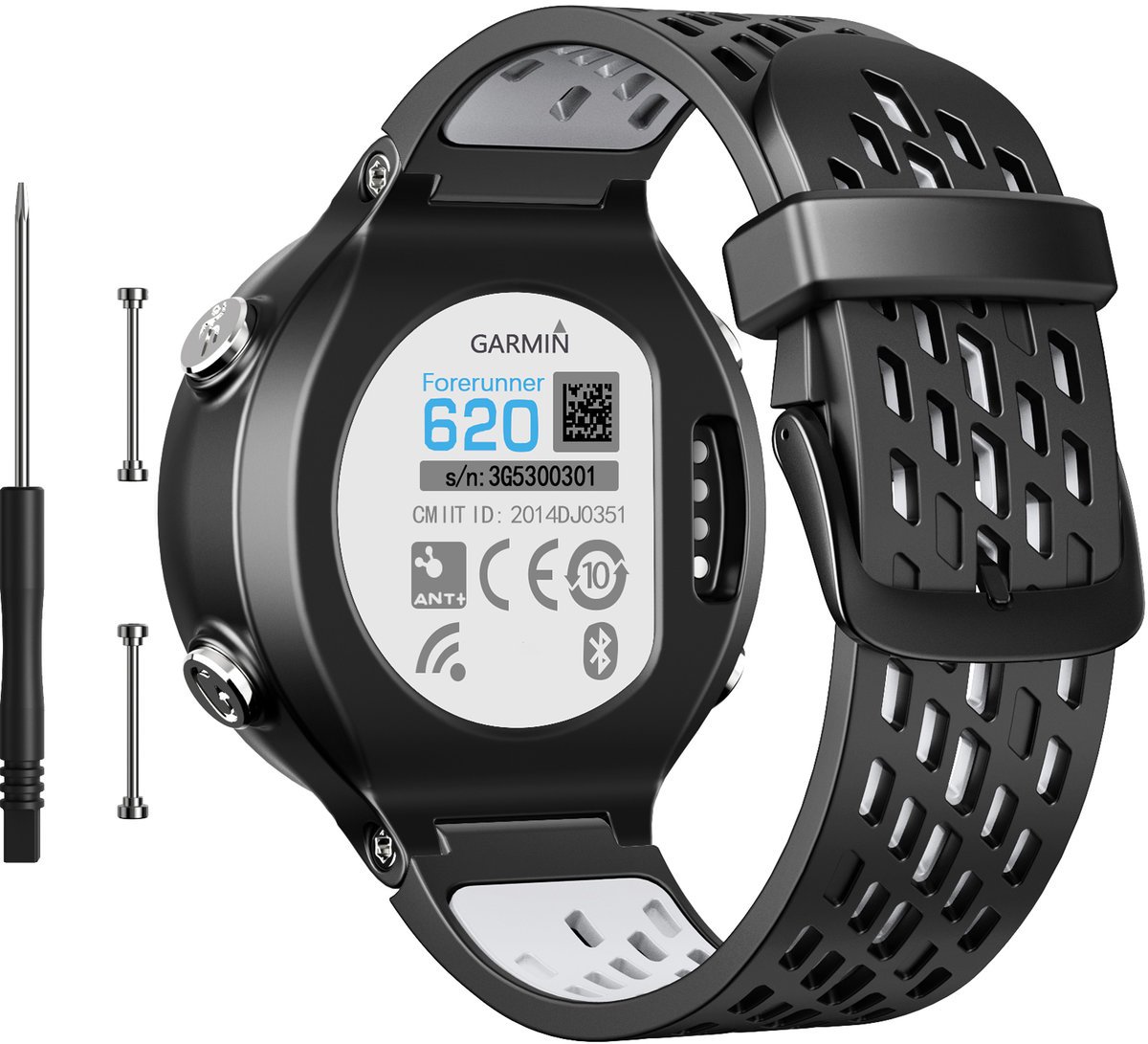 ORYGINALNY ZAMIENNY WYMIENNY PASEK OPASKA BRANSOLETA YIVO DO ZEGARKA SMARTWATCH GARMIN FORERUNNER 220 230 235 620 630 735 S20 S50 S60