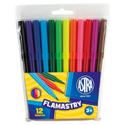 Flamastry - ASTRA - Flamastry 12 kolorów - miniaturka - grafika 1