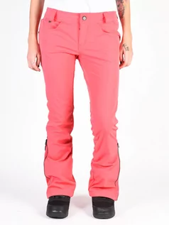 Spodnie i spodenki dla dziewczynek - Volcom Battle Stretch BRIGHT ROSE ciepłe rajstopy - M - grafika 1