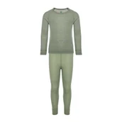 Pozostała odzież narciarska - Bielizna termoaktywna dziecięca ODLO Active Warm Eco odlo steel - miniaturka - grafika 1