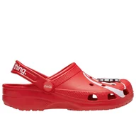 Klapki i japonki męskie - Klapki unisex Crocs Coca Cola Classic Clog 212129-90H - czerwone - miniaturka - grafika 1