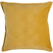 Poduszki dekoracyjne - Atmosphera Poduszka dekoracyjna ozdobna 45 x 45 cm kolor żółty - miniaturka - grafika 1