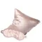 Akcesoria do bielizny - Slaap Sleeping Beauty Beige ZESTAW Jedwabna poszewka na poduszkę (beżowa) 1 szt. + Jedwabna opaska na oczy do spania (beżowa) 1 szt. - miniaturka - grafika 1