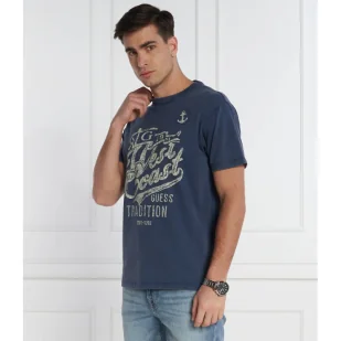 GUESS T-shirt | Regular Fit - Koszulki męskie - miniaturka - grafika 1