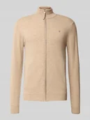 Swetry męskie - Kurtka z dzianiny z zamkiem błyskawicznym - miniaturka - grafika 1