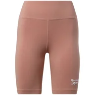 Spodenki damskie - Damskie Spodenki REEBOK RI SL FITTED SHORT HB2314 – Pomarańczowy - miniaturka - grafika 1