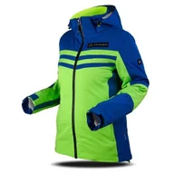 Kurtki i kamizelki sportowe damskie - Kurtka damska Trimm Ilusion Rozmiar: XL / Kolor: niebieski/zielony - miniaturka - grafika 1
