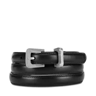 Paski - Pasek Damski Gino Rossi BLYL24003-2 SVL Czarny - miniaturka - grafika 1