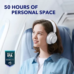 Anker Soundcore Space Q45 ANC Białe - Słuchawki - miniaturka - grafika 3