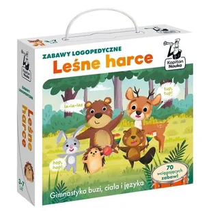 Zabawy logopedyczne. Leśne harce - Książki edukacyjne - miniaturka - grafika 1