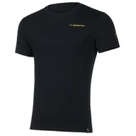 Koszulki sportowe męskie - Koszulka męska La Sportiva Back Logo T-Shirt M Rozmiar: XL / Kolor: czarny - miniaturka - grafika 1