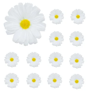 [608282] Główka kwiatowa rumianek 12szt - Sztuczne kwiaty - miniaturka - grafika 1