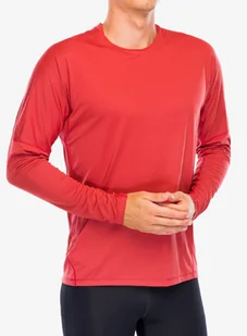 Bluza biegowa Salomon Sense Aero LS Tee GFX - tandoor - Bluzy sportowe męskie - miniaturka - grafika 1