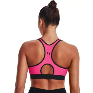 Biustonosz sportowy Under Armour ARMOUR MID KEHOLE - Bielizna sportowa damska - miniaturka - grafika 5