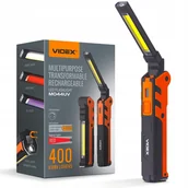 Latarki - Latarka Led 400lm 6500K akumulator 5W +cob 10W - miniaturka - grafika 1