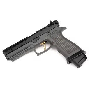 Strike Industries - Obustronna rączka przeładowania do pistoletu Sig Sauer P320 - Czarna - SI-P320-CH - Osprzęt do wiatrówek - miniaturka - grafika 2
