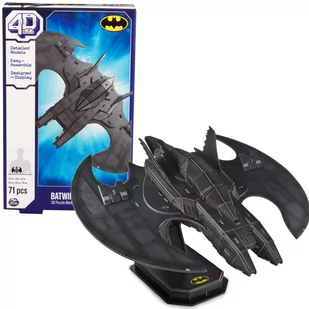 Puzzle 4D Build Batman Batwing model figurka 3D do złożenia - Figurki dla dzieci - miniaturka - grafika 1