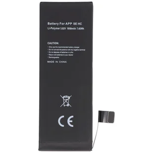 bateria 1950mAh do Apple iPhone SE, Li-Polymer, 3.82V 7.4Wh o dużej pojemności, bez narzędzi - Etui i futerały do telefonów - miniaturka - grafika 1